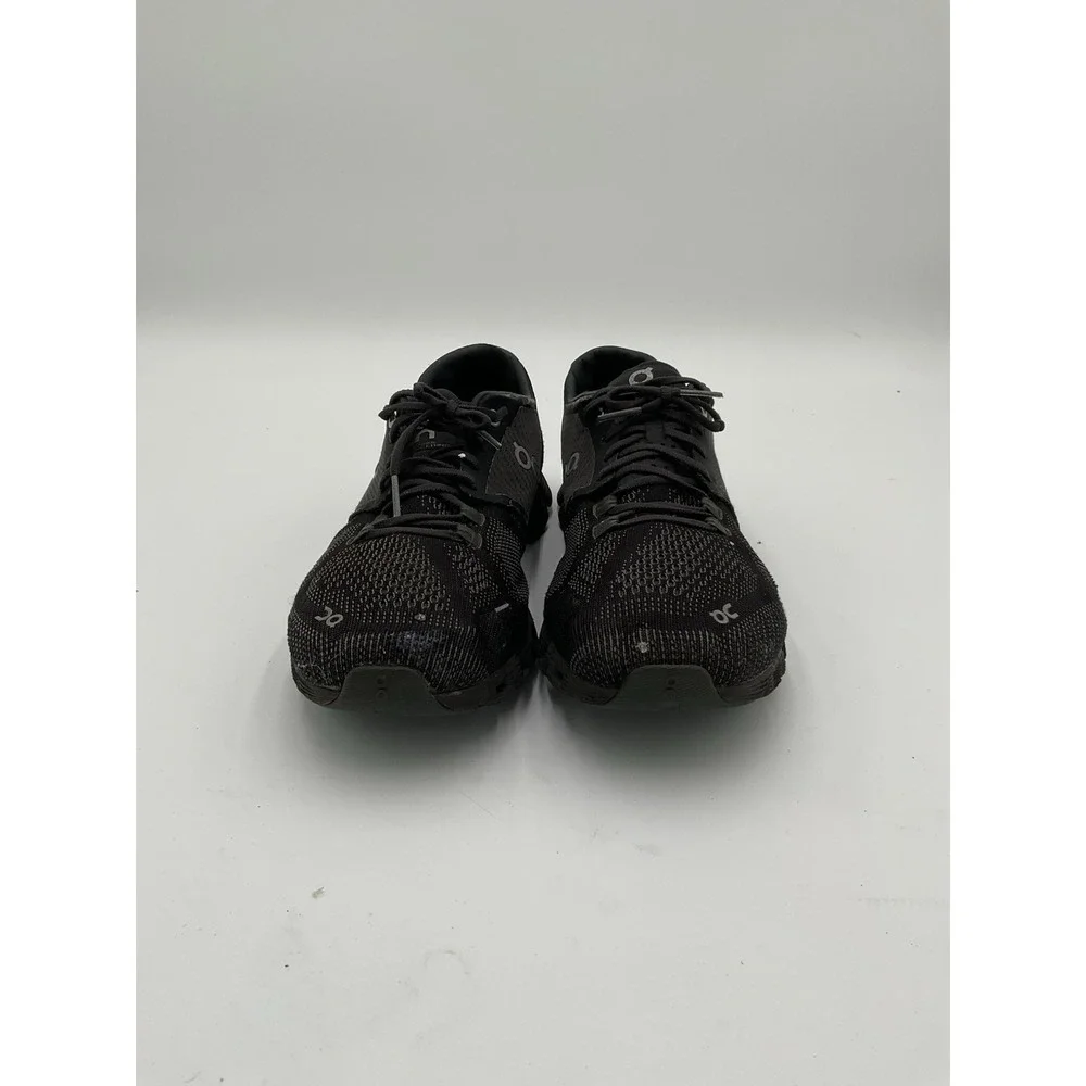 On Cloud X Women's Running Shoe Size 9 Black Sneaker Lace Up 650 Training Runner